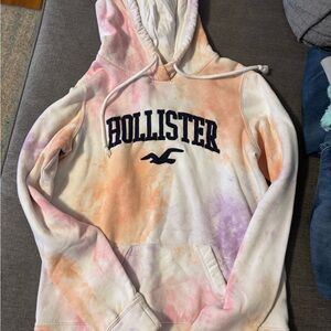 Hollister Pastel Tie-Dye Hoodie